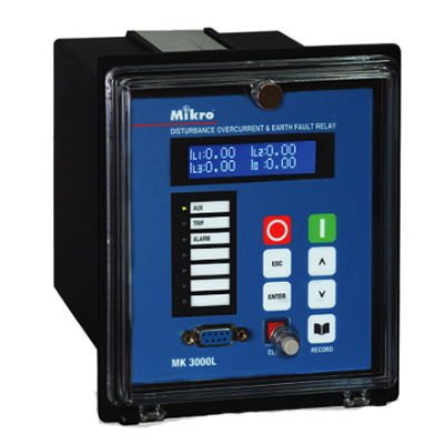 MK3000L – Combined Overcurrent Earth Fault Relay